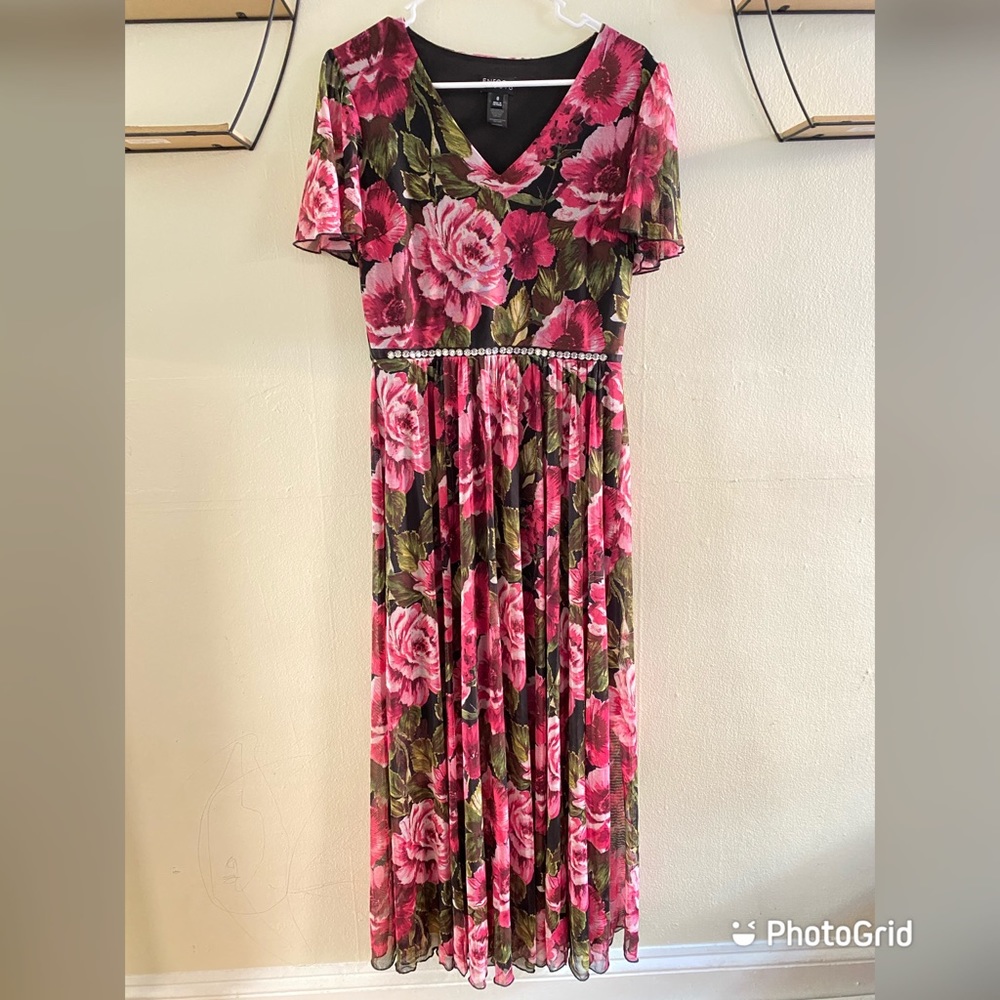 Elegant floral dress